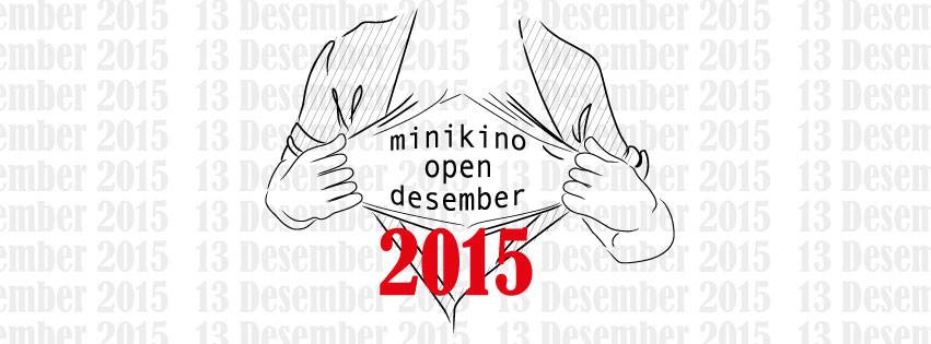 minikino open desember 2015