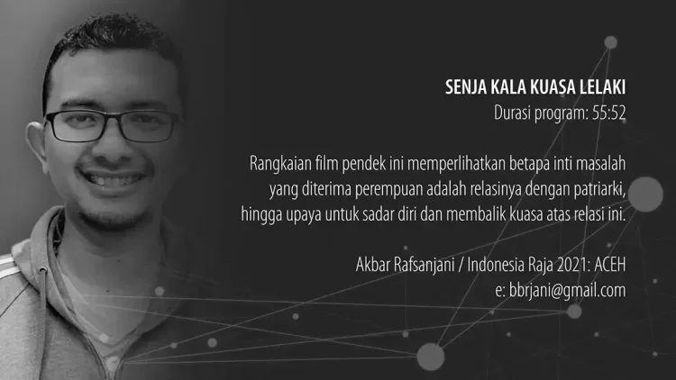 Pengantar program dari Programmer Indonesia Raja 2021 Aceh, Muhammad AKbar Rafsanjani. - Dok: Minikino