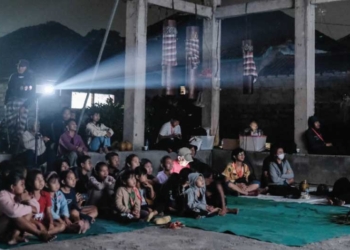 MFW8 Pop Up Cinema di Desa Adat Pagi, Tabanan (dok: Vifick/Minikino)